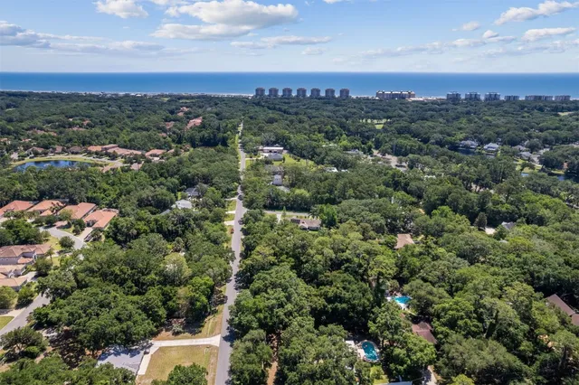a view of a city and mountains