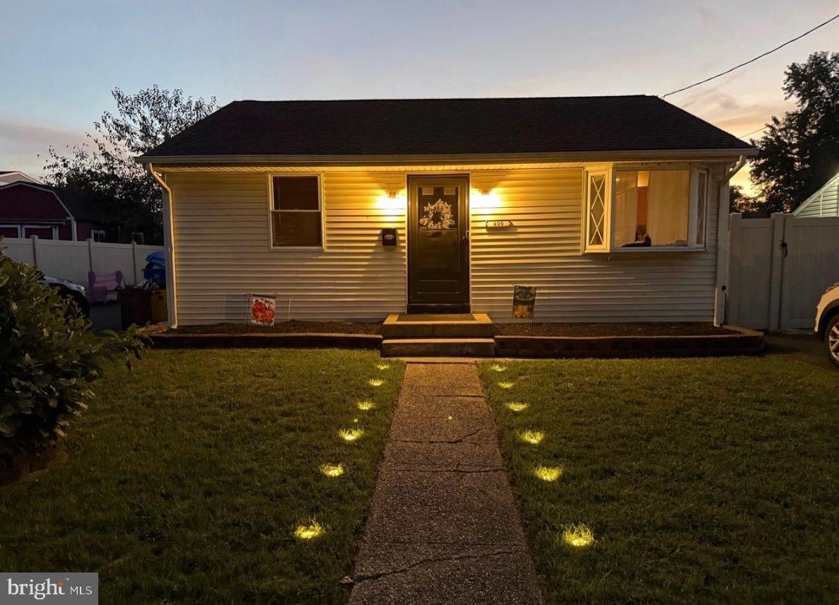 400 North Forklanding Road Maple Shade, NJ 08052 - Photo 15 of 16 Home at night (photo taken before the snow)