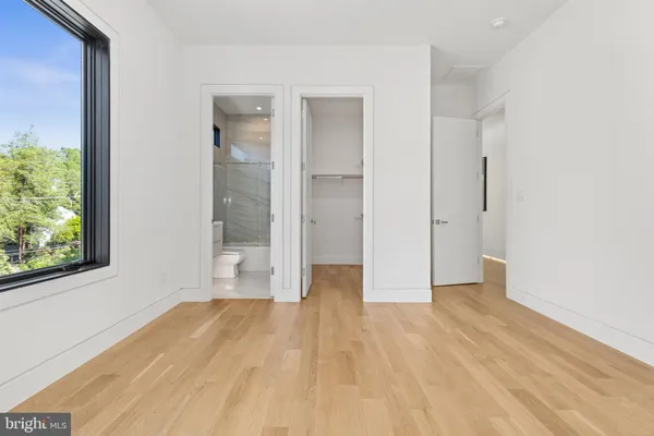 wooden floor in a room