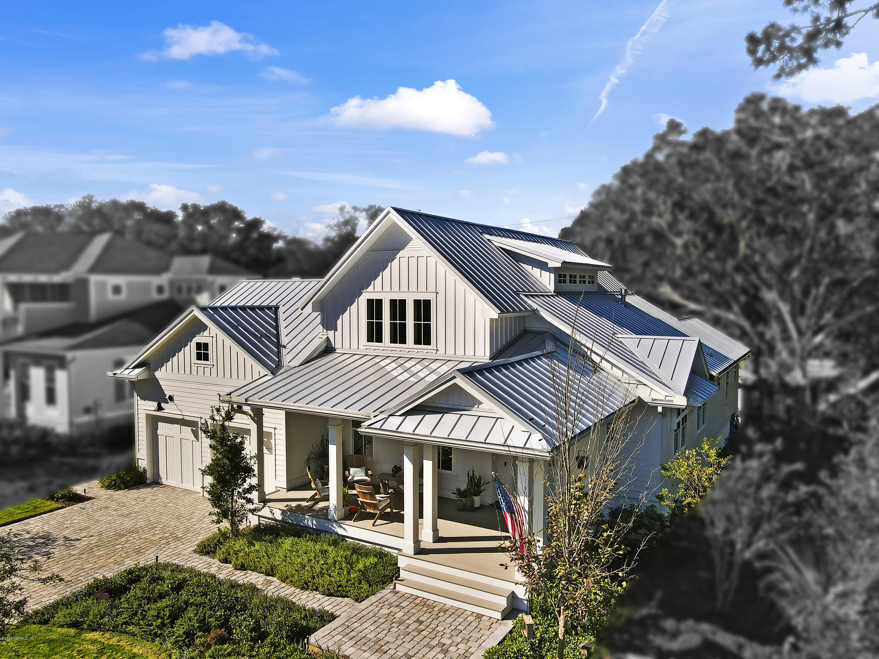 front view of house with a yard
