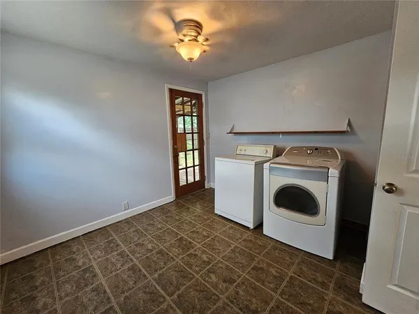 a view of a storage & utility room