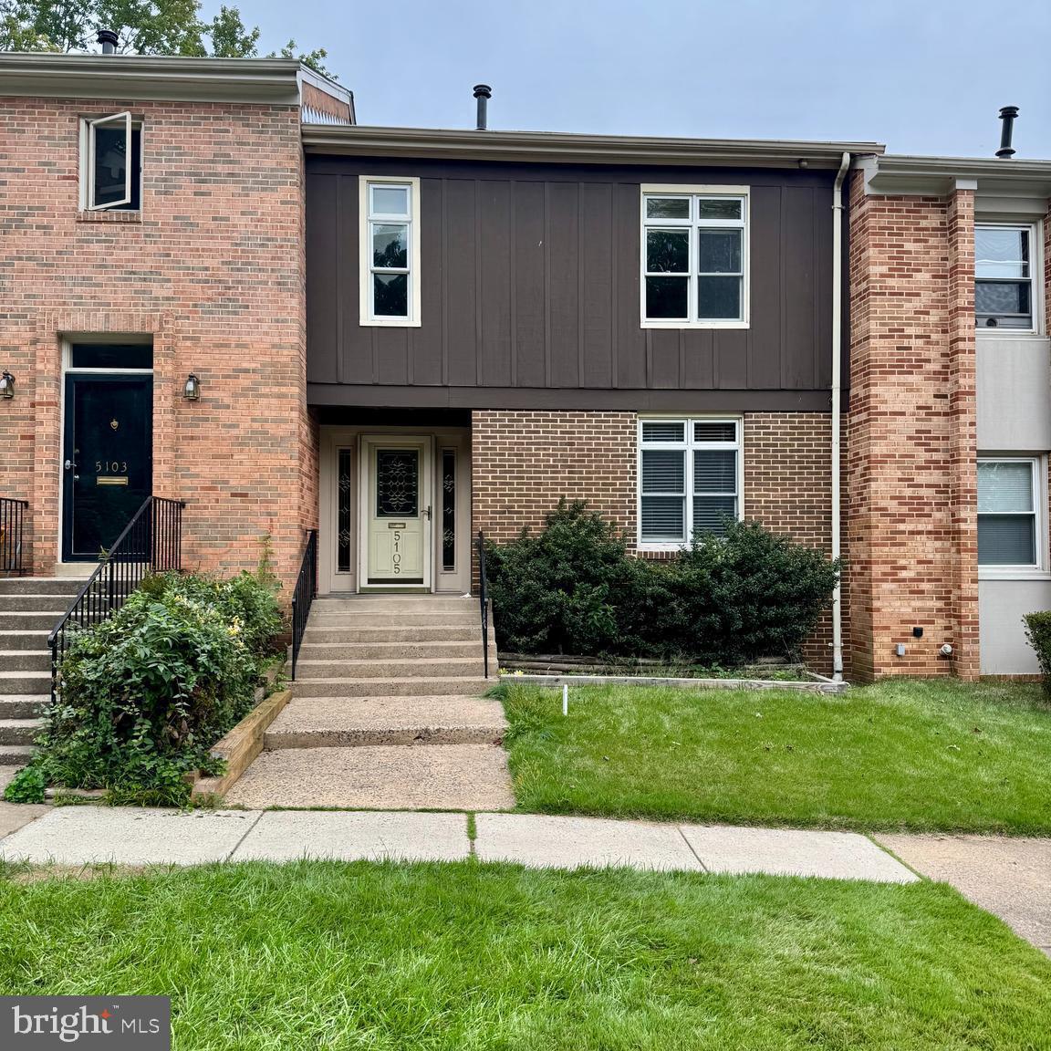 5105 Overlook Park Annandale, VA 22003 - Photo 1 of 32 a front view of a house with garden