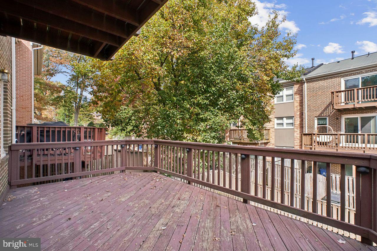 5105 Overlook Park Annandale, VA 22003 - Photo 24 of 32 a view of a balcony with wooden floor