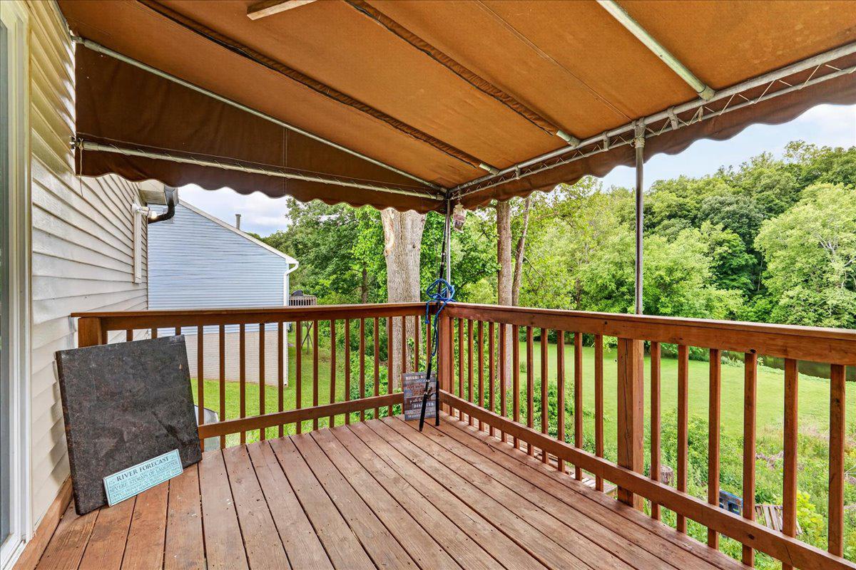 1865 Wilderness Road Lancaster, PA 17603 - Photo 6 of 39 Serene deck off Kitchen with lush green views