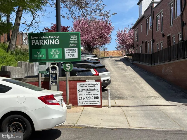 a view of street with and trees