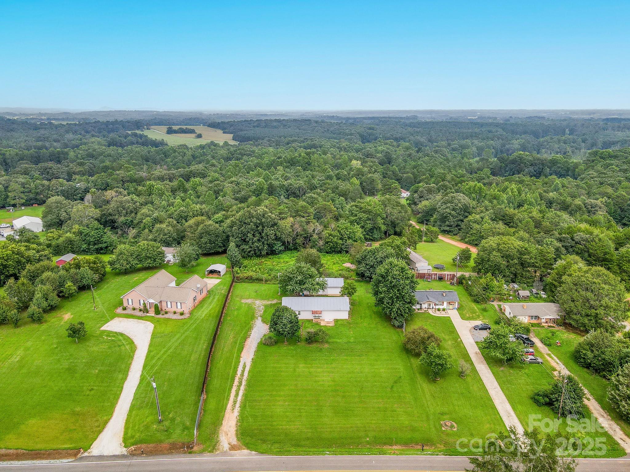 3450 Polkville Road Shelby, NC 28150 - Photo 6 of 29 an aerial view of a residential houses with outdoor space and street view