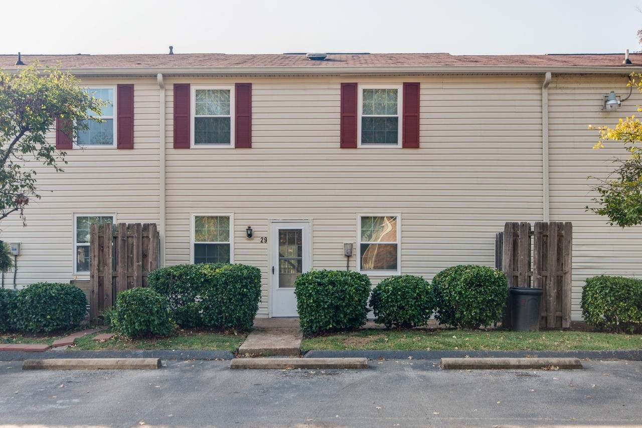 a view of a house with many windows