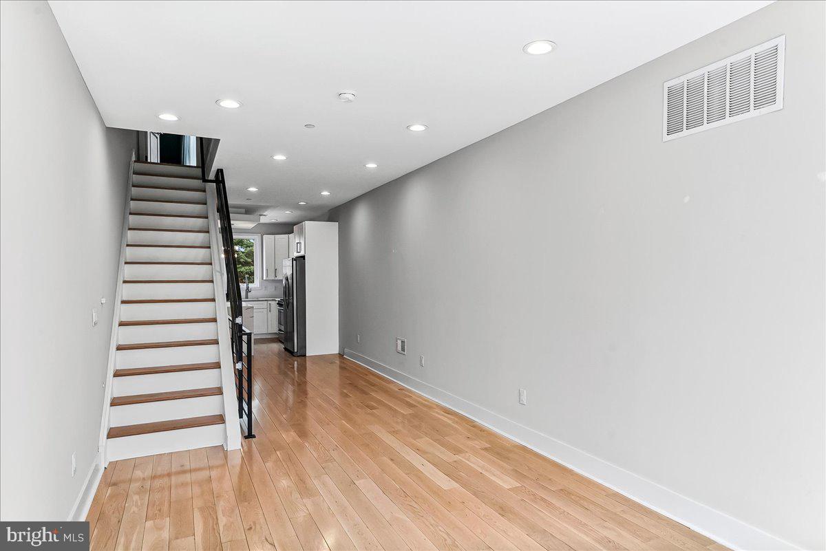 2615 East Letterly Street Philadelphia, PA 19125 - Photo 4 of 36 a view of entryway with wooden floor