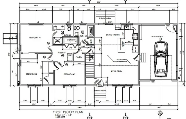 a black and white photo of a living room