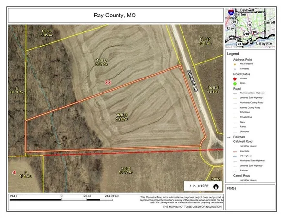 $65,000 | Lot 38 Airfield Lane, Richmond, MO 64085