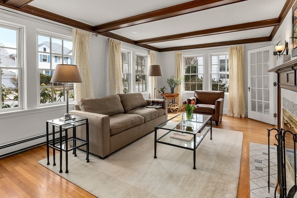 29 Louise Road Belmont, MA 02478 - Photo 3 of 17 a living room with furniture and a window