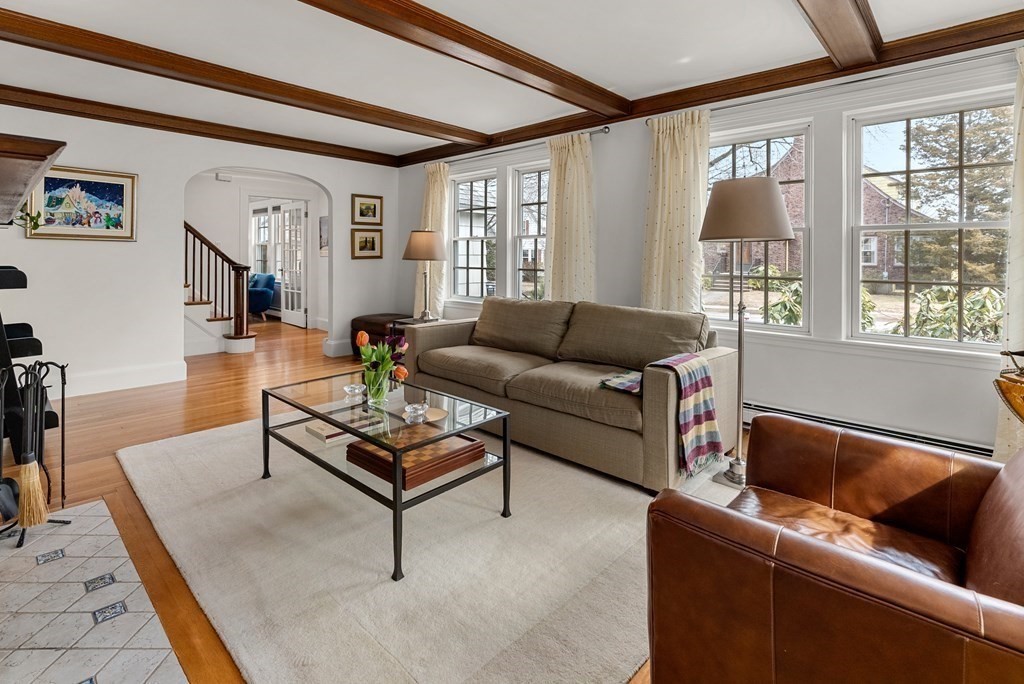 29 Louise Road Belmont, MA 02478 - Photo 4 of 17 a living room with furniture and a large window