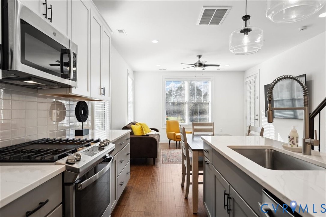 1722 Old Brick Road, Unit A Henrico, VA 23233 - Photo 13 of 41 Kitchen featuring appliances with stainless steel