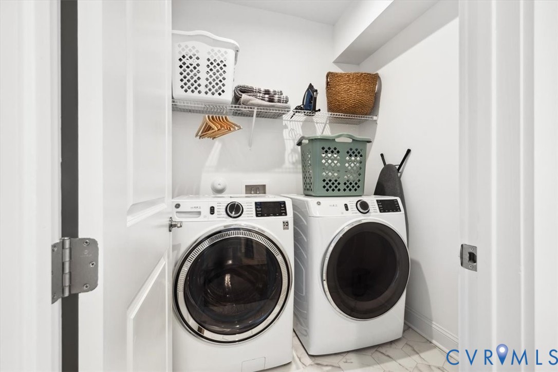 1722 Old Brick Road, Unit A Henrico, VA 23233 - Photo 28 of 41 Laundry room with washing machine and dryer