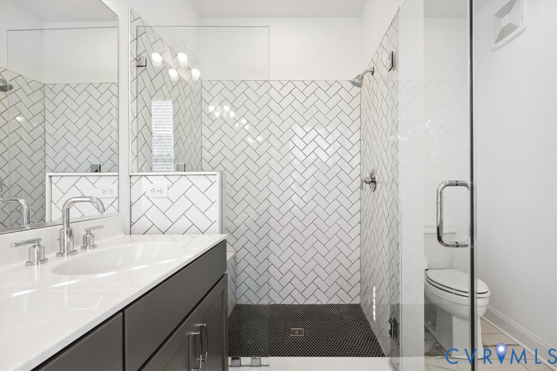 1722 Old Brick Road, Unit A Henrico, VA 23233 - Photo 41 of 41 Full bath featuring vanity and a shower stall
