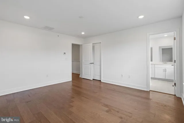 wooden floor in an empty room