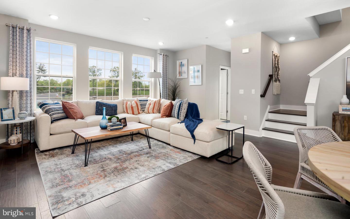 142 ADA Hightower Avenue Pennington, NJ 08534 - Photo 10 of 46 a living room with furniture and a large window