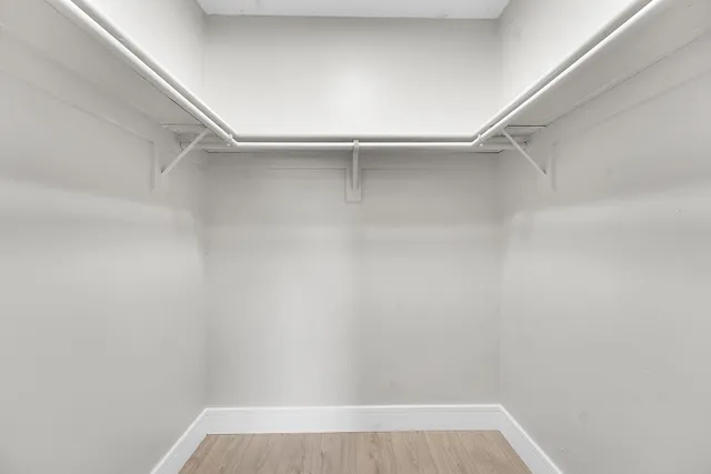 a view of walk in closet