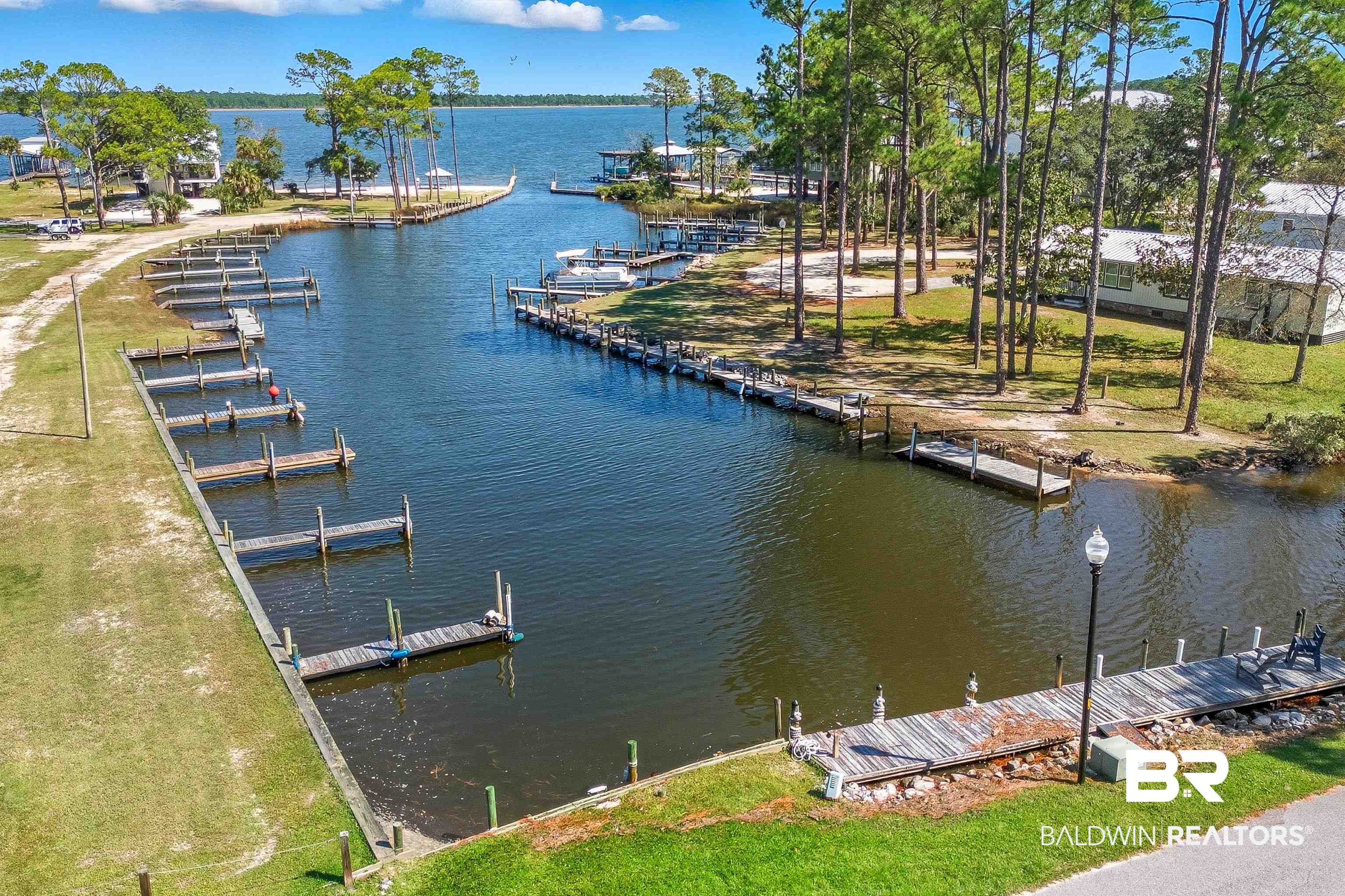 5310 Pine Road Orange Beach, AL 36561 - Photo 33 of 46 Dock area with a water view
