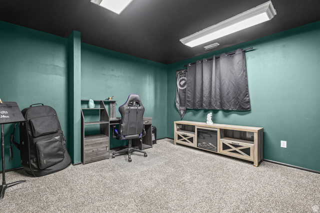 5896 South 3950th Street West Roy, UT 84067 - Photo 22 of 29 Office space featuring carpet flooring and baseboards