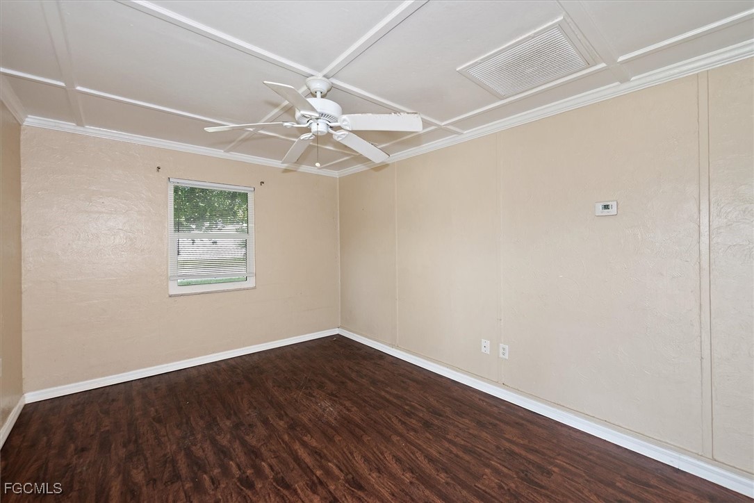 1905 Oakley Avenue, Unit A AND B Fort Myers, FL 33901 - Photo 5 of 30 wooden floor in an empty room with a window