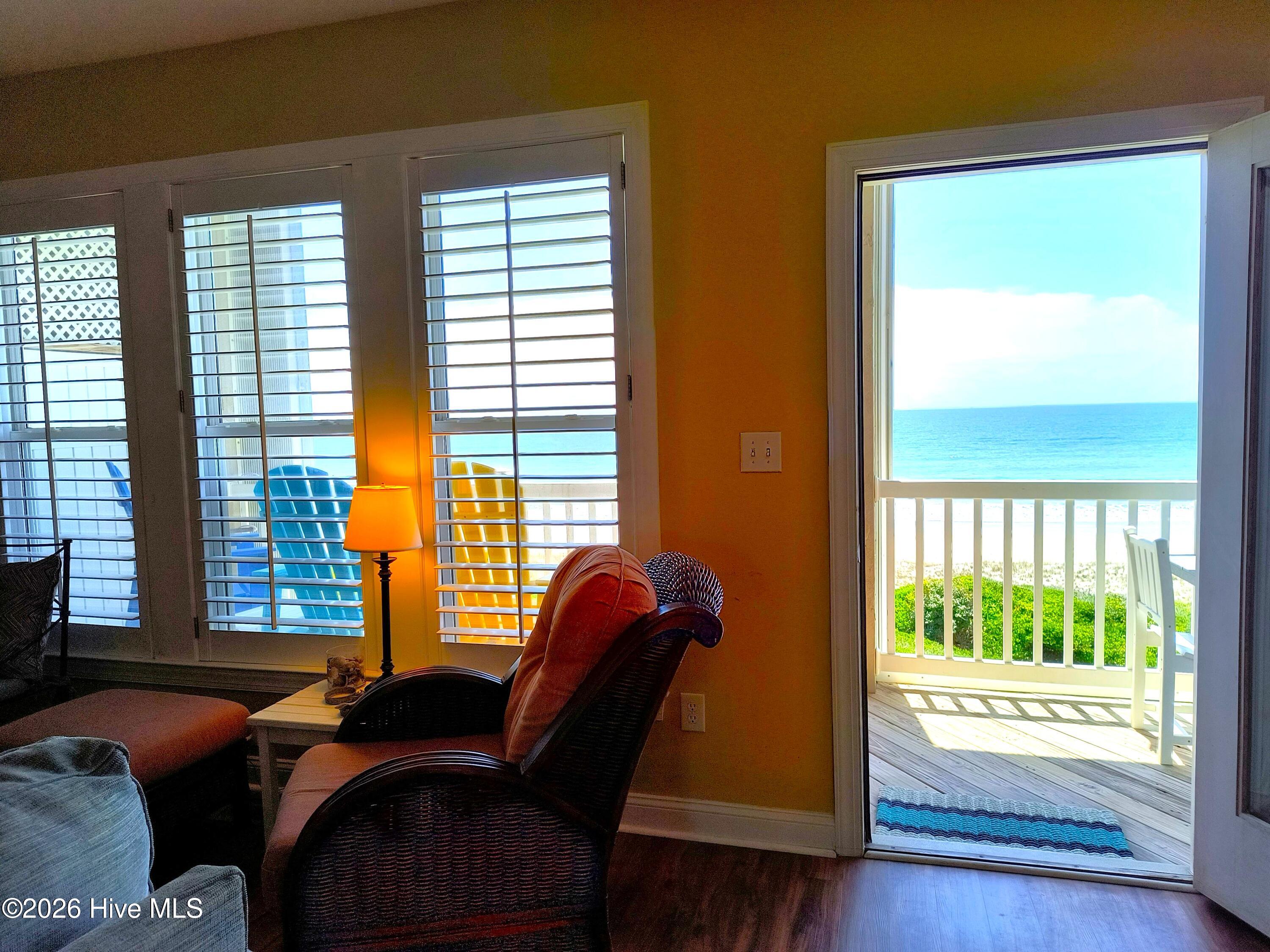 1701 Salter Path Road, Unit 202G Indian Beach, NC 28512 - Photo 5 of 29 202G view from interior