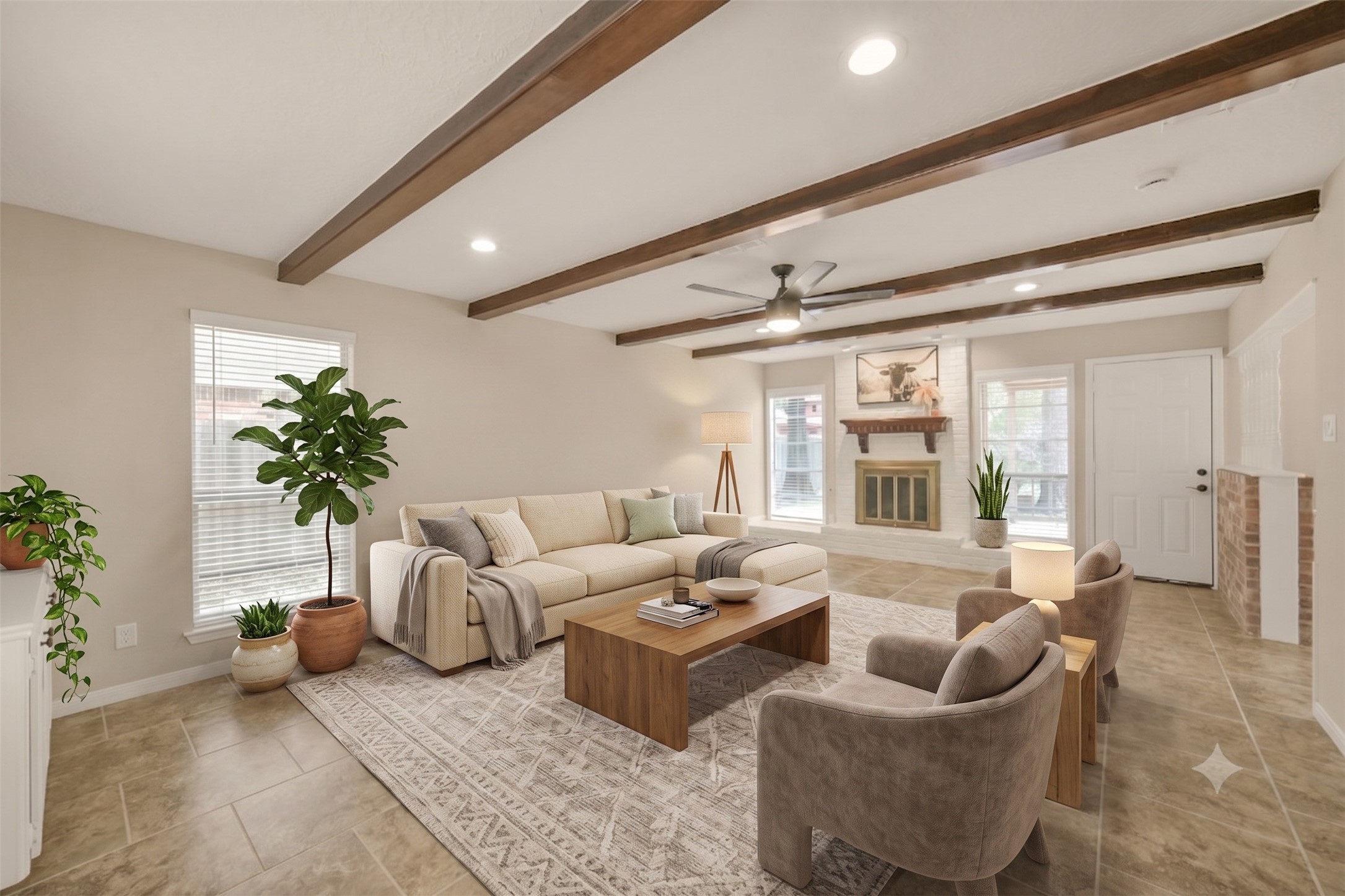 7911 Friars Ct Lane Spring, TX 77379 - Photo 5 of 44 Virtually Staged