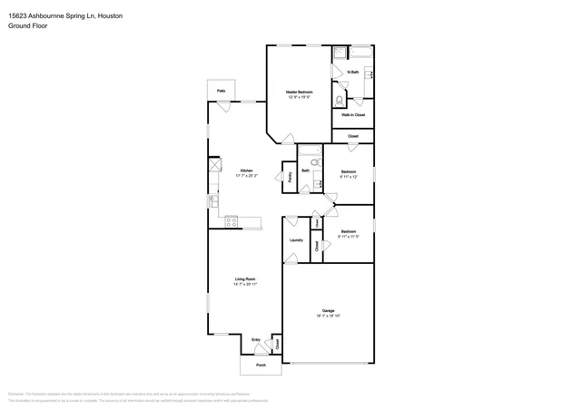 $1,895 | 15623 Ashbournne Springs Lane, Houston, TX 77095