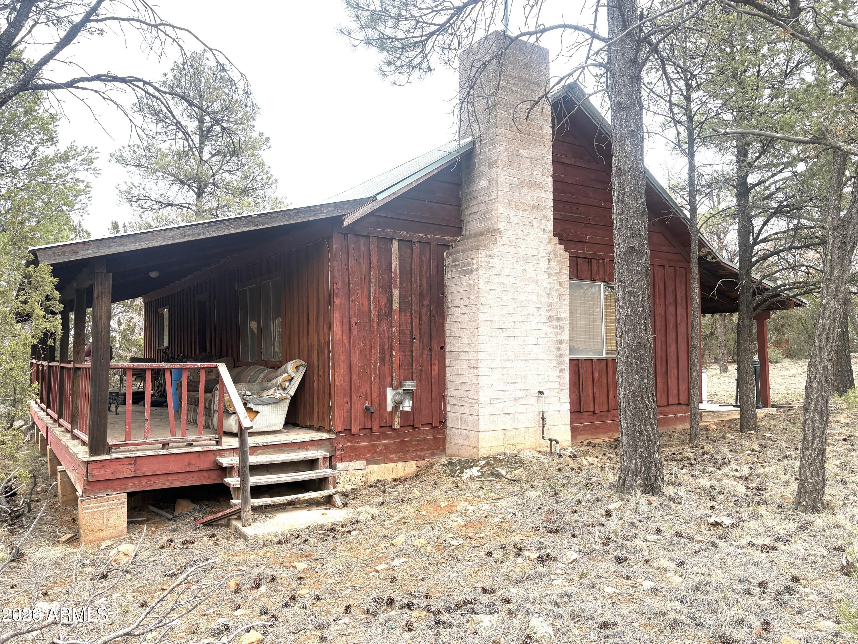 3130 Aspen Road Overgaard, AZ 85933 - Photo 8 of 30 Extended length covered deck