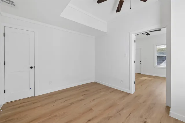 wooden floor in an empty room