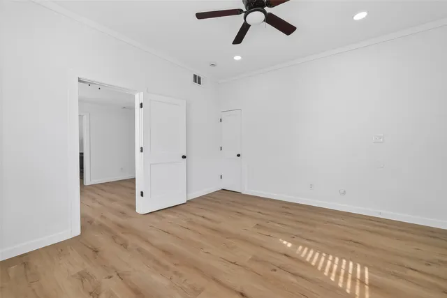 wooden floor in an empty room