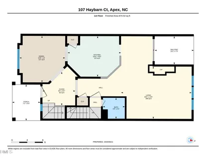 $449,000 | 107 Haybarn Court, Apex, NC 27502