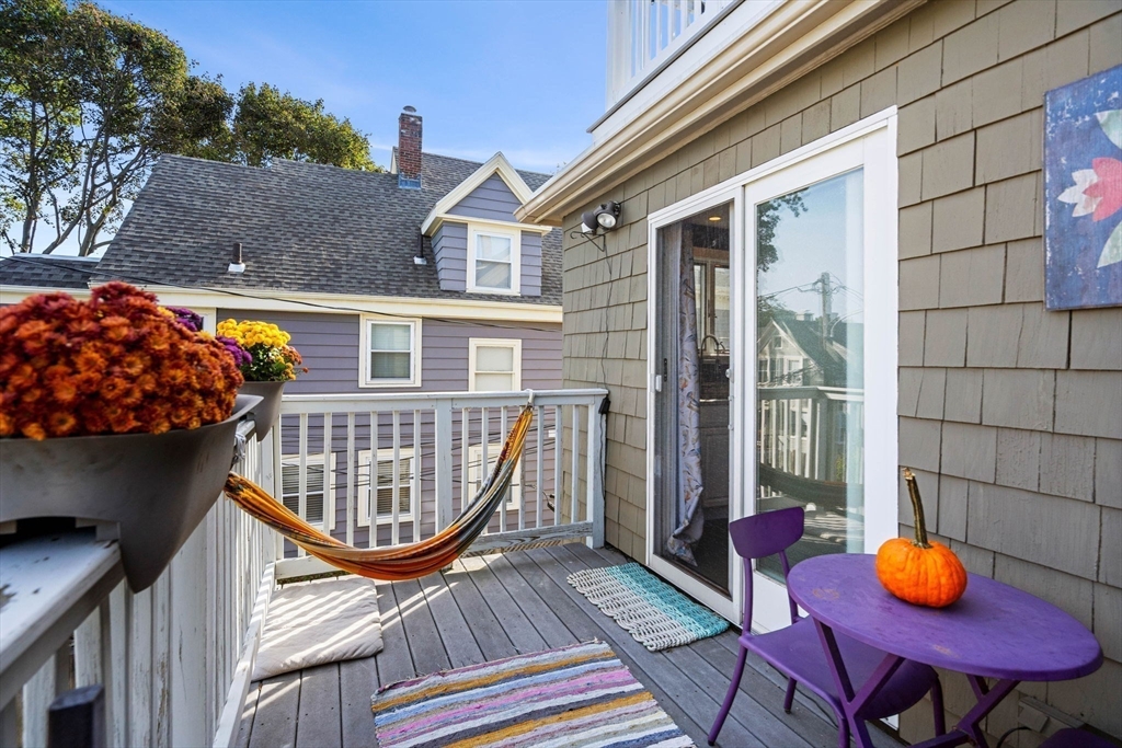 189 Burrill Street, Unit 2 Swampscott, MA 01907 - Photo 13 of 21 a view of outdoor space deck and patio