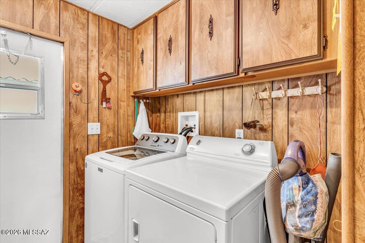 5840 West Flying W Street Tucson, AZ 85713 - Photo 27 of 38 a utility room with dryer and washer