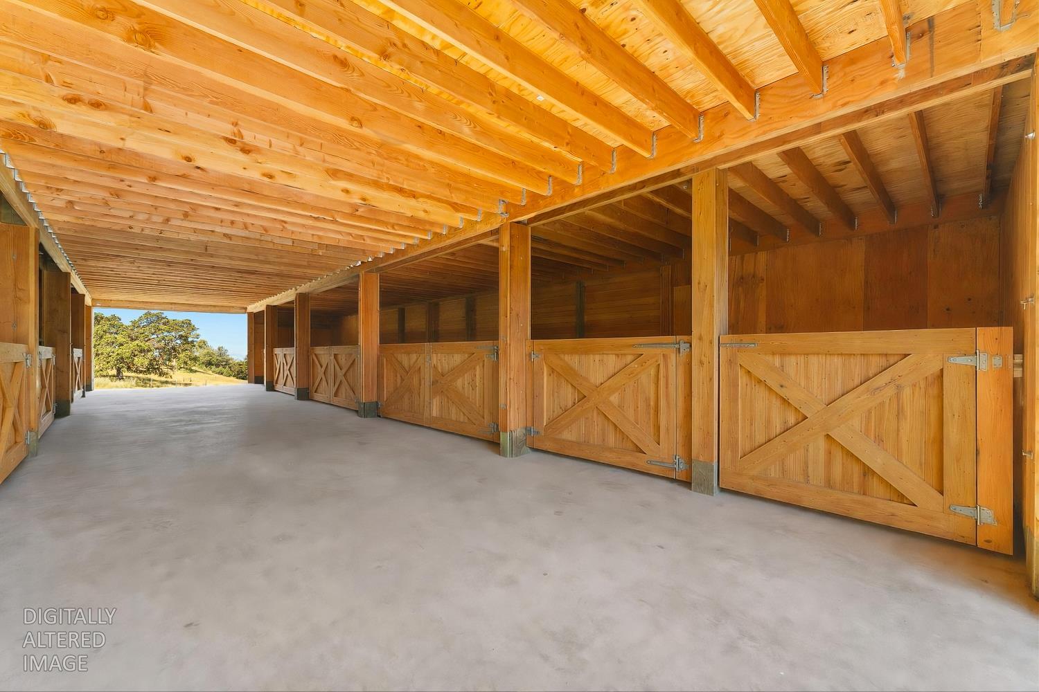 12850 Fiddletown Road Plymouth, CA 95669 - Photo 11 of 88 Digital enhanced stalls doors show how the space can be used.