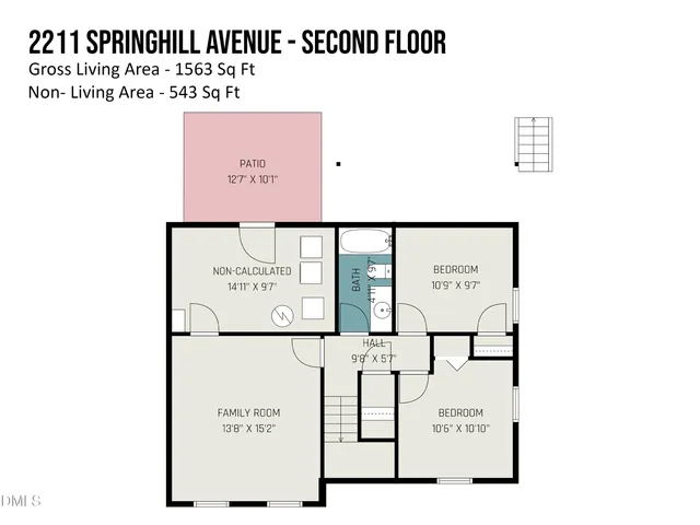 $329,900 | 2211 Springhill Avenue, Raleigh, NC 27603