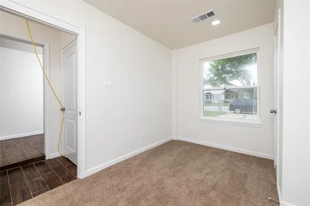 an aerial view of tennis court