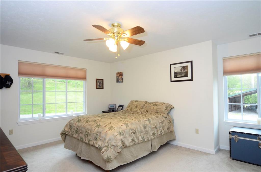 218 Tate Road Hookstown, PA 15050 - Photo 13 of 24 First Floor Master Bedroom provides wonderful views.