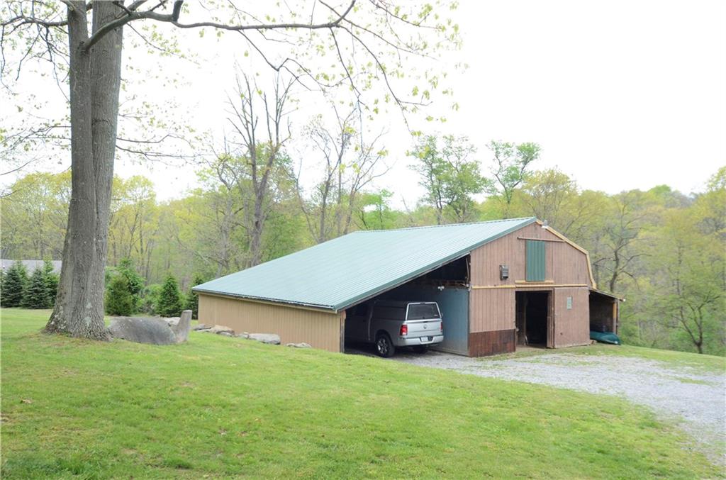 218 Tate Road Hookstown, PA 15050 - Photo 23 of 24 5 Stall Barn and covered Parking.