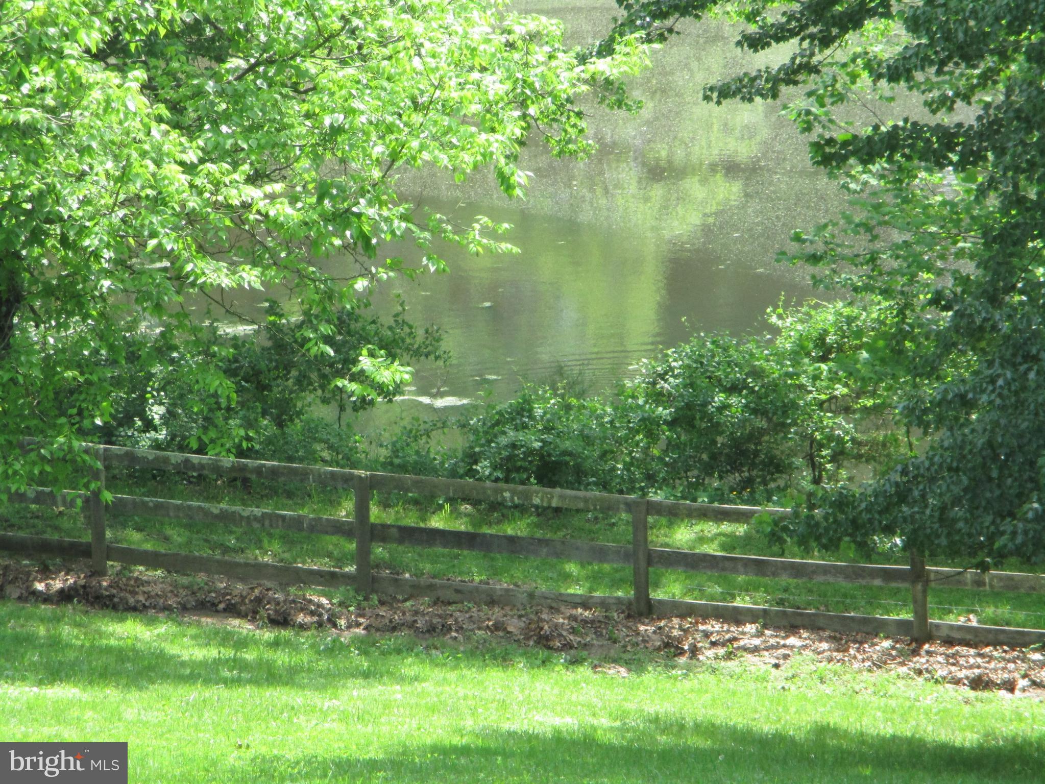 14102 Baldwin Mill Road Baldwin, MD 21013 - Photo 9 of 21 Large Pond beyond fenced rear yard!