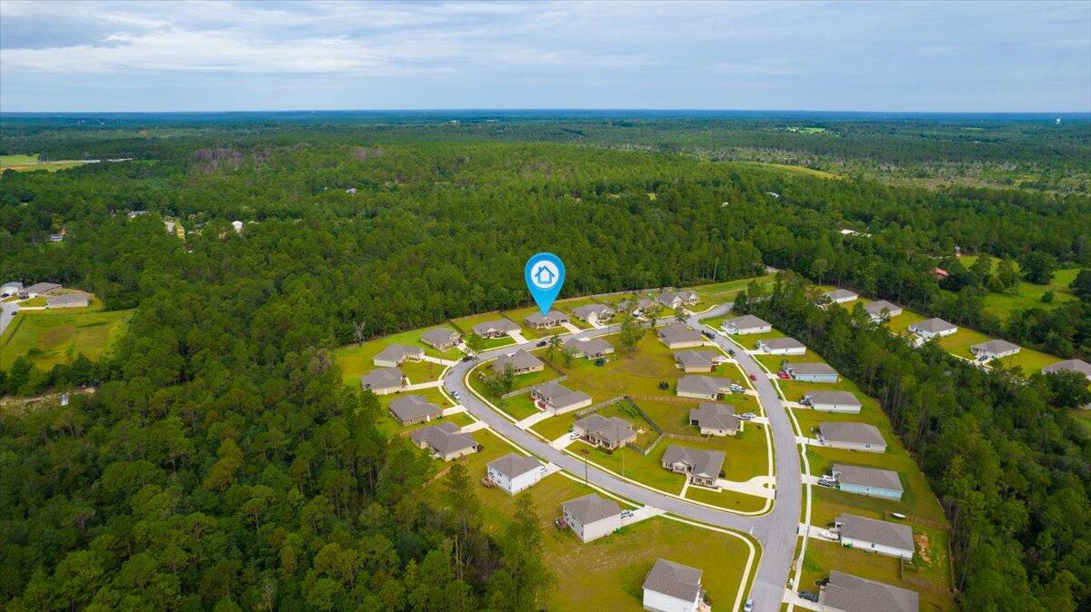 6206 Timberland Ridge Drive Crestview, FL 32539 - Photo 31 of 34 a view of a big yard with a large trees