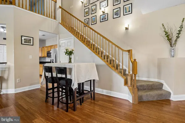 a view of a kitchen from the hallway