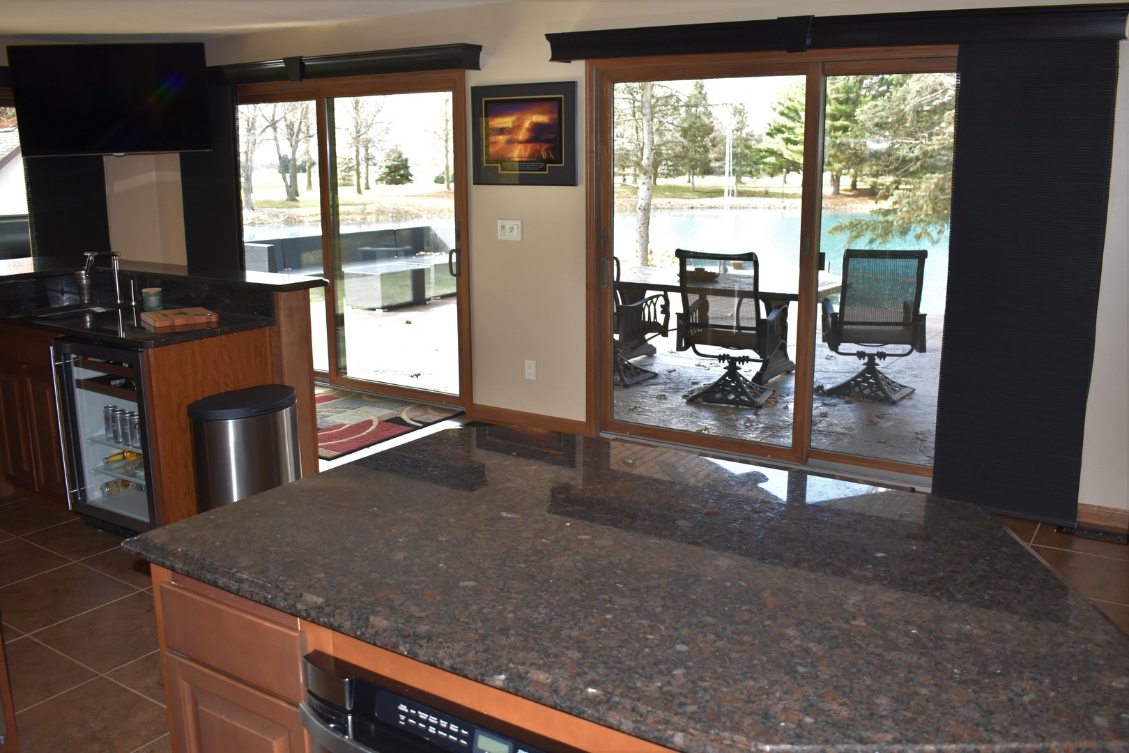 1413 East 550th Road Lostant, IL 61334 - Photo 22 of 37 a view of a living room and a floor to ceiling window