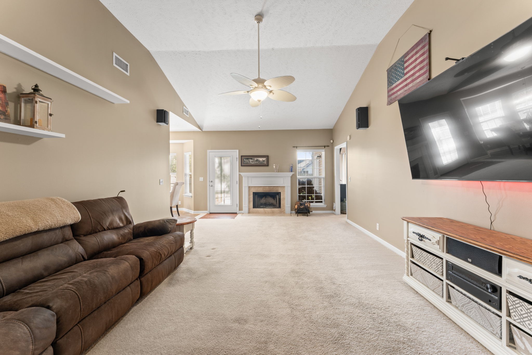 3339 Cotswold Lane Murfreesboro, TN 37128 - Photo 6 of 19 a living room with furniture and a flat screen tv