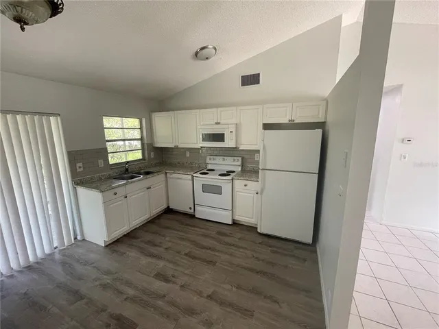 a view of a closet from a window