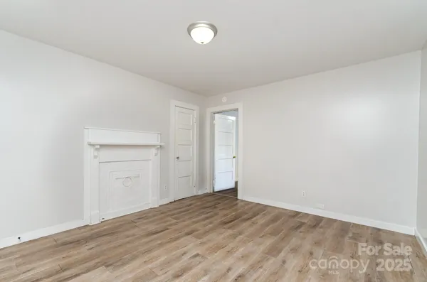 wooden floor in an empty room