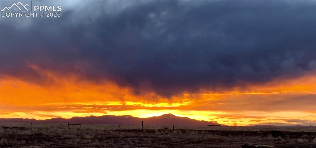 20523 Silverado Hl Loop Colorado Springs, CO 80928 - Photo 10 of 13 PEAKS SUNSET!