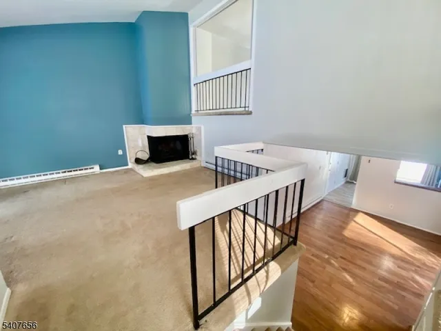 a view of livingroom and furniture