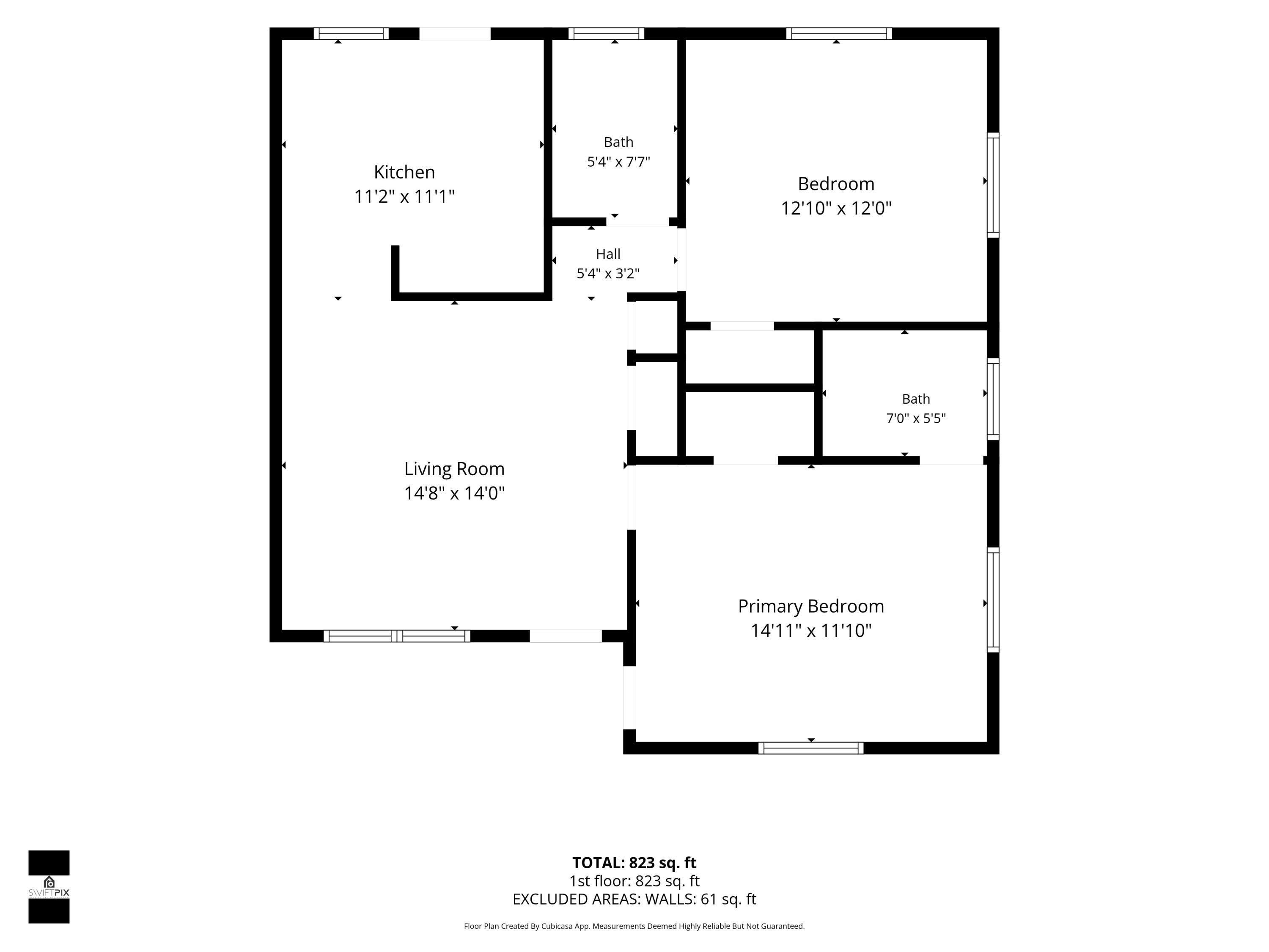 5830 Garfield Street Hollywood, FL 33021 - Photo 54 of 54 Unit 2 - Floor Plan