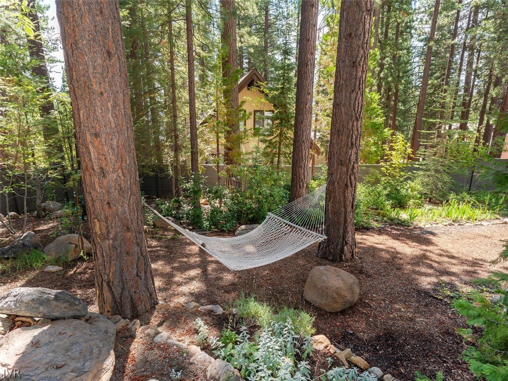 338 Woodridge Way Incline Village, NV 89451 - Photo 14 of 16 a backyard of a house with lots of green space